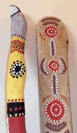 Aboriginal artefacts - direction sticks or Toas
